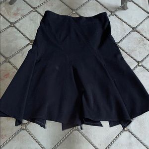 Jus D’Orange paris black pleat skirt